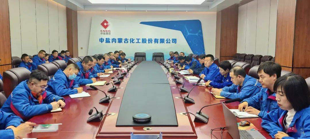 【管理提升】提升电气系统专业化、精细化管理水平助力公司高质量发展——中盐内蒙古化工组织召开电气系统运行能力专题会(图2)