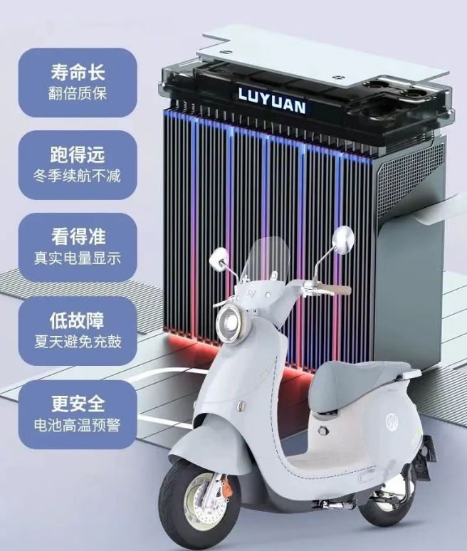 以用户为中心绿源Moda50-Q“三力”合一定义女性电动车(图4)