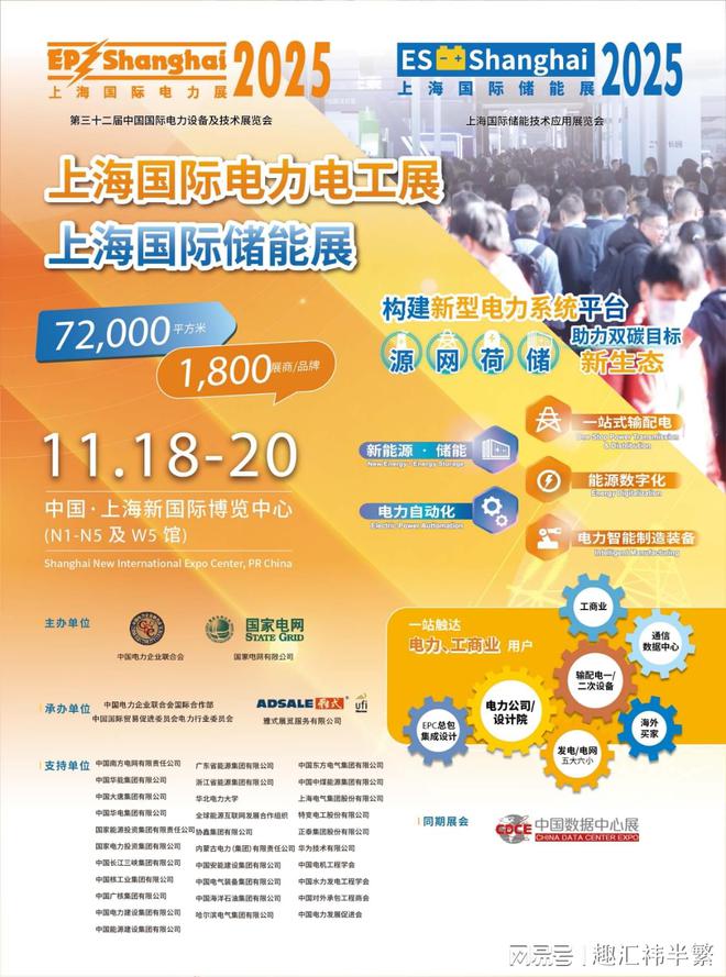 2025上海国际配电设备展：自动化电力、电力工程、智慧电网展