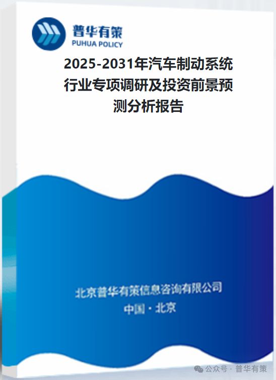 2025-2031年汽车制动系统行业专项调研及投资前景预测分析报告(图3)