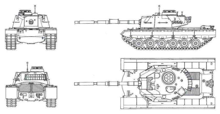 《坦克世界》410毫米穿深钢针+陶瓷复合装甲！M48A5竟在异国终极变身“大巴顿”(图8)