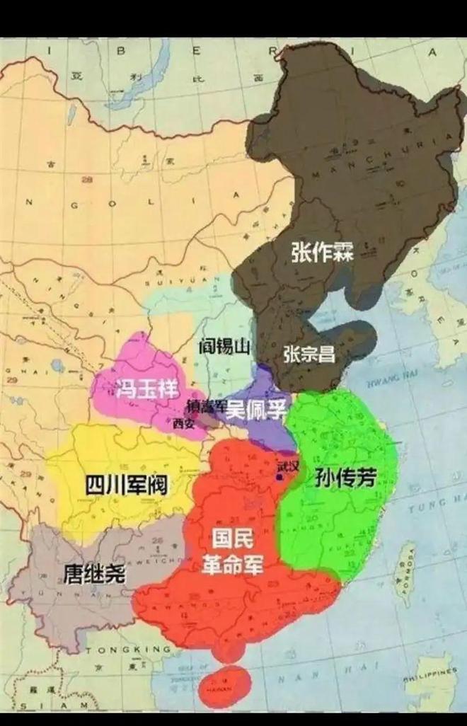 北伐战争初期国民革命军8个军战斗序列