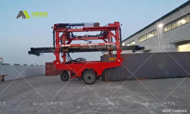 马牌机电：集装箱跨运车为什么要使用液压系统？(图2)