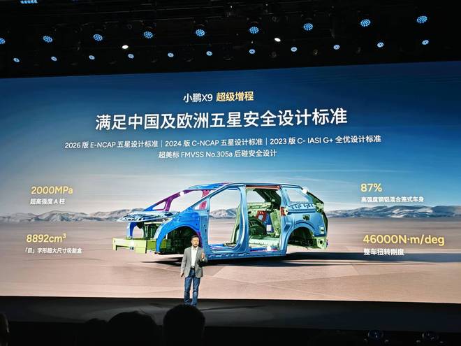 预售35万起！1602km超长续航+5C快充小鹏X9增程版终结MPV续航焦虑(图9)