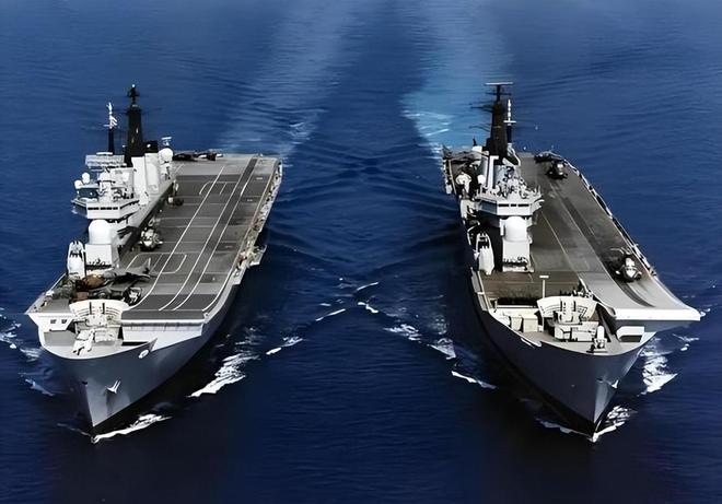 又让张召忠给说中了？英国东拼西凑建的2艘航母如今成为了累赘(图5)