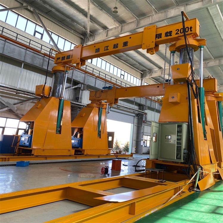 液压龙门吊的工作原理是什么？(图1)