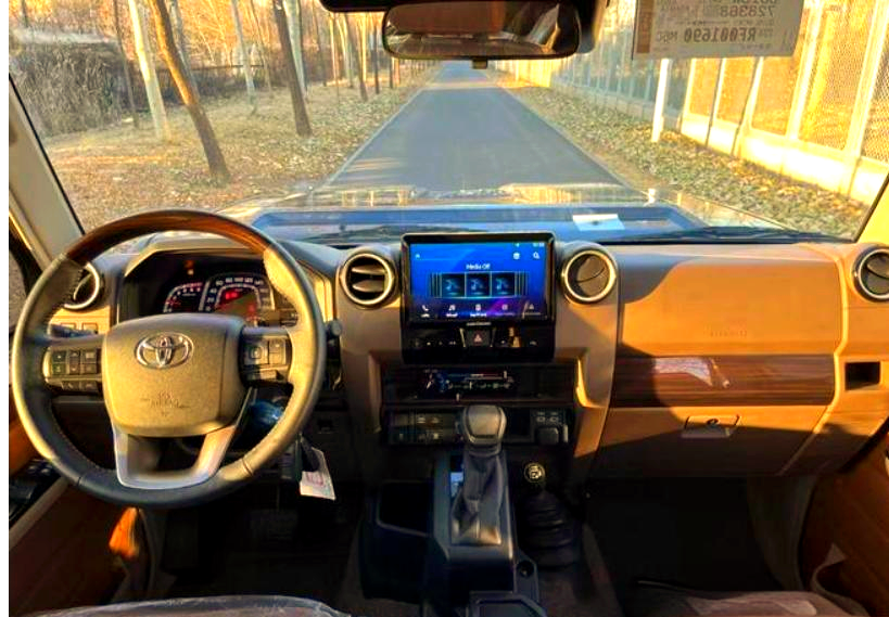 平行进口25款丰田酷路泽LC76满配梅花等天津港现车来了(图5)